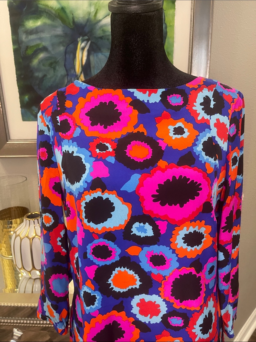 Alice & Trixie Bright Multicolor Floral Mini Dress - Picture 2 of 5
